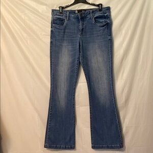 Kut from the Kloth Blue Stella relaxed Flare & Wide Leg Jeans.